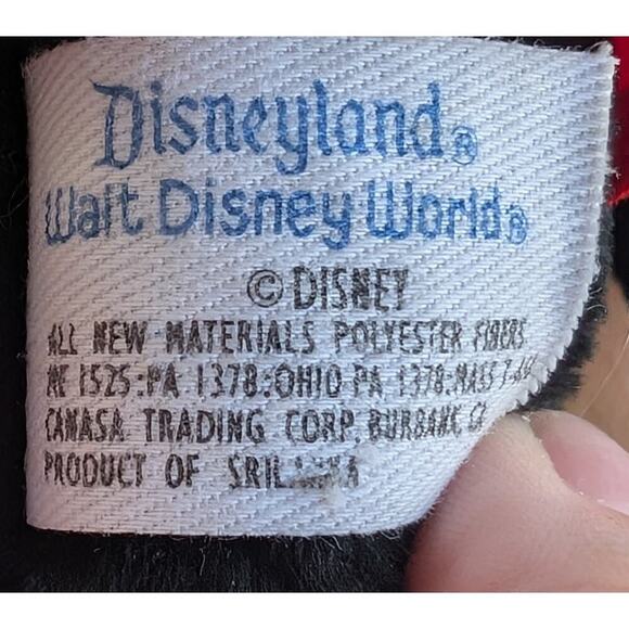 🌼1980s Stuffed Mickey Mouse - Picture 3 of 3